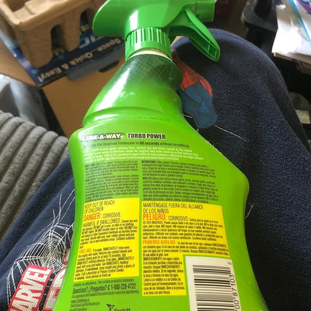 Lime-A-Way Turbo Power Spray Cleaner - Lime Green